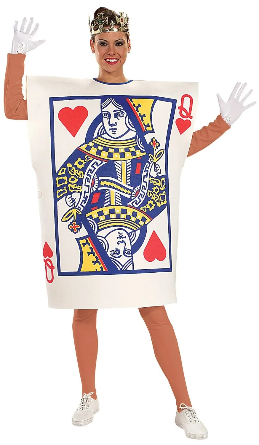Playing Card Womens Queen Of Hearts Costume