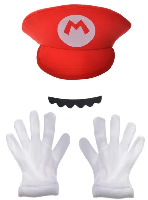 Plumber Guy Adults Costume Accessory Set