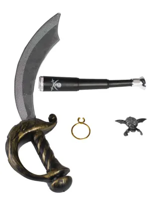 Plundering Pirate Costume Accessory Set