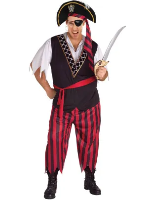 Plundering Pirate Mens Dress Up Costume