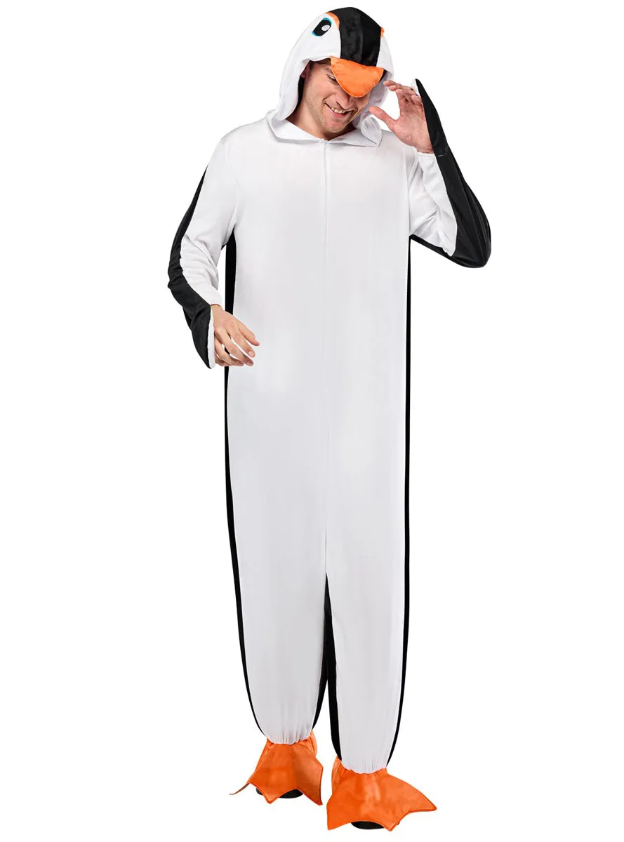 Plush Adults Penguin Animal Onesie Costume