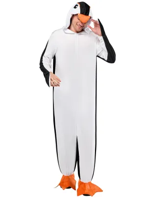 Plush Adults Penguin Animal Onesie Costume