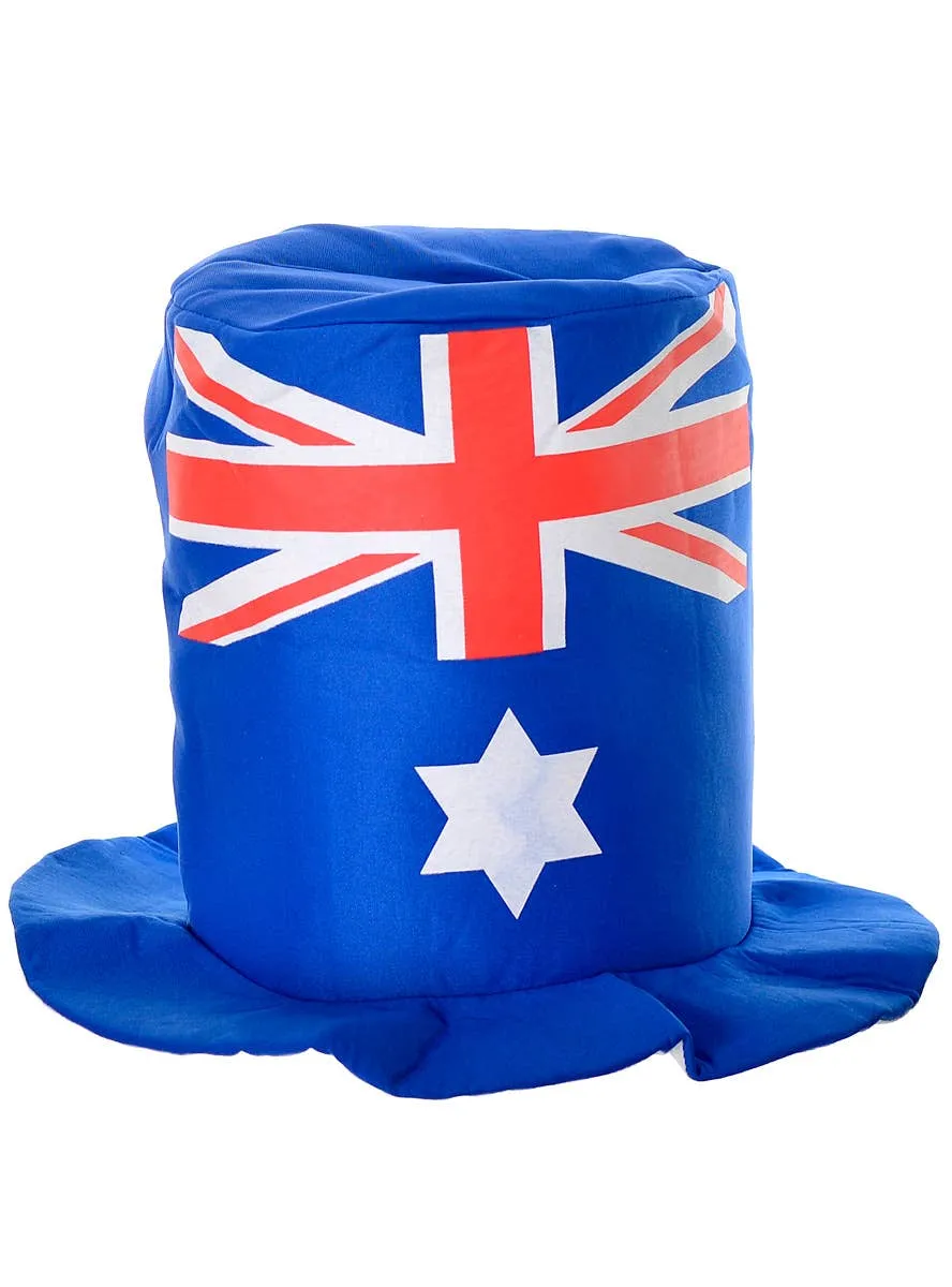 Plush Aussie Flag Novelty Australia Day Hat