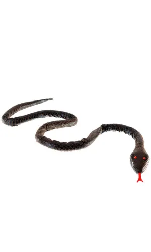 Plush Brown Snake Halloween Decoration
