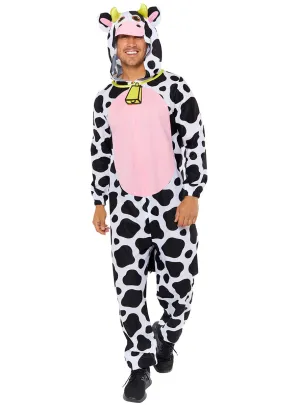 Plush Cow Adults Animal Costume Onesie
