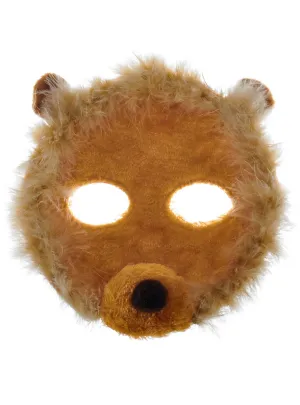 Plush Lion Kids Animal Costume Mask