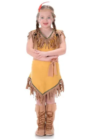 Pocahontas Girls Native American Indian Costume