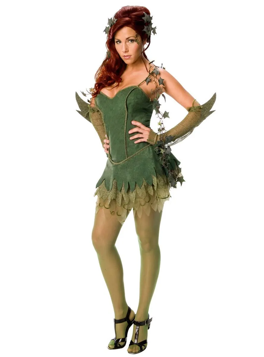 Poison Ivy Womens Licensed DC Villain Costume