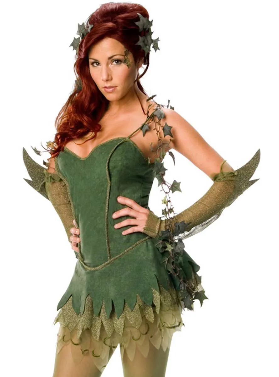 Poison Ivy Womens Licensed DC Villain Costume