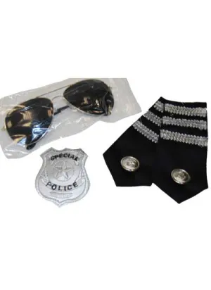 Police Officer Costume Accessory Kit