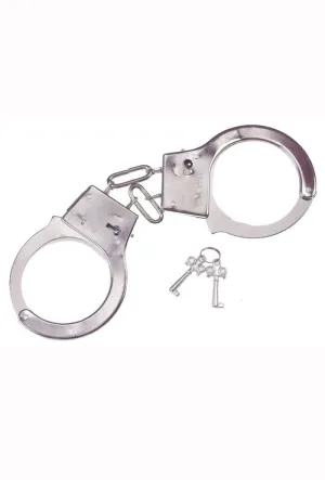 Police Officer Novelty Silver Handcuffs
