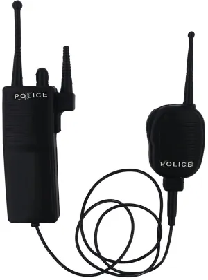 Police Officer Pretend Walkie Talkie Costume Accessory