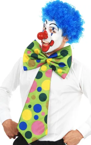 Polka Dot Jumbo Clown Costume Tie