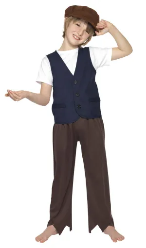 Poor Victorian Peasant Boys Book Week Costume