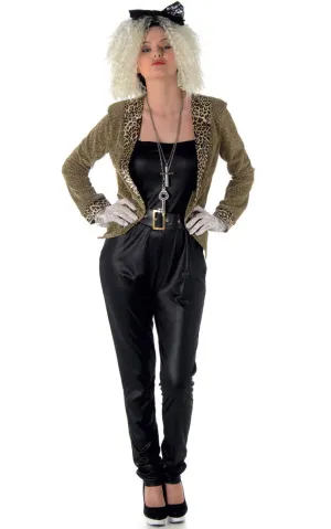 Pop Mega Star Womens 1980s Madonna Costume