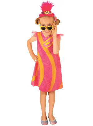 Poppy Pop Girls Trolls World Tour Deluxe Costume