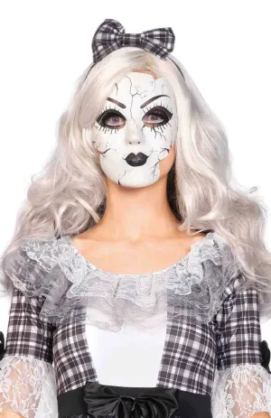 Porcelain Doll Womens Halloween Costume Mask