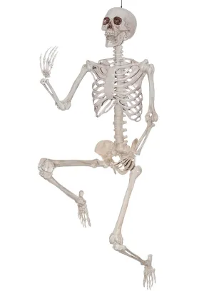 Pose and Hold 7 Foot Human Skeleton Halloween Decoration