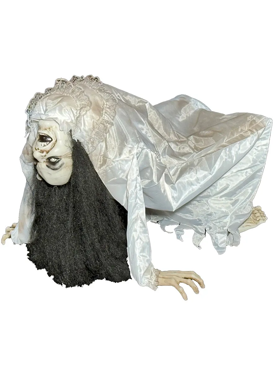 Possessed Evil Woman 140cm Animated Halloween Decoration