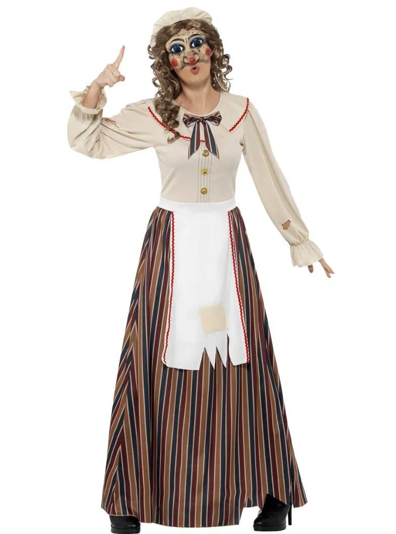 Possessed Puppet Judy Womens Halloween Costume