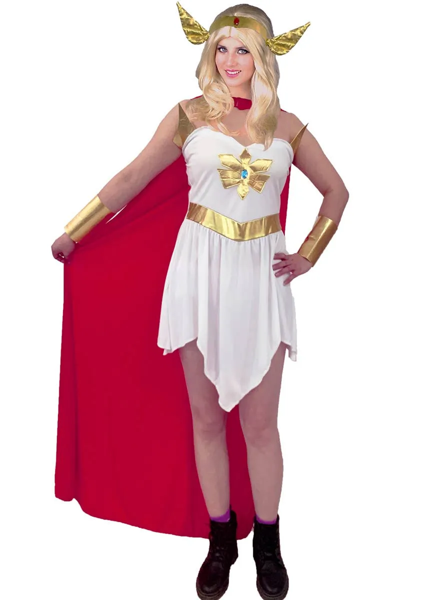 Power Princess Womens SheRa Inspired Costume