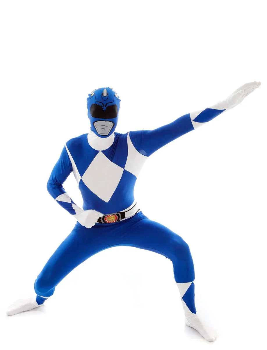 Power Rangers Adults Blue Power Ranger Morphsuit