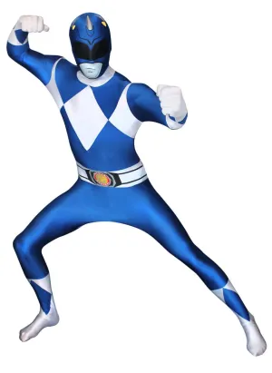 Power Rangers Adults Blue Power Ranger Morphsuit