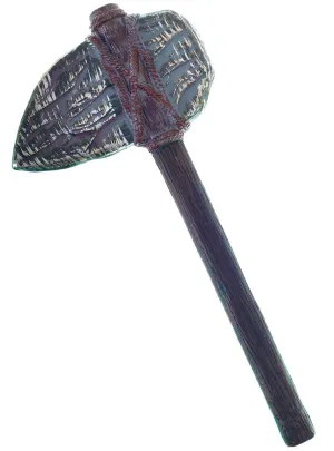 Prehistoric Caveman Stone Axe Costume Weapon