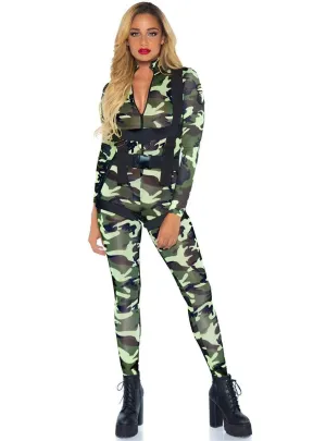 Pretty Paratrooper Sexy Womens Costume