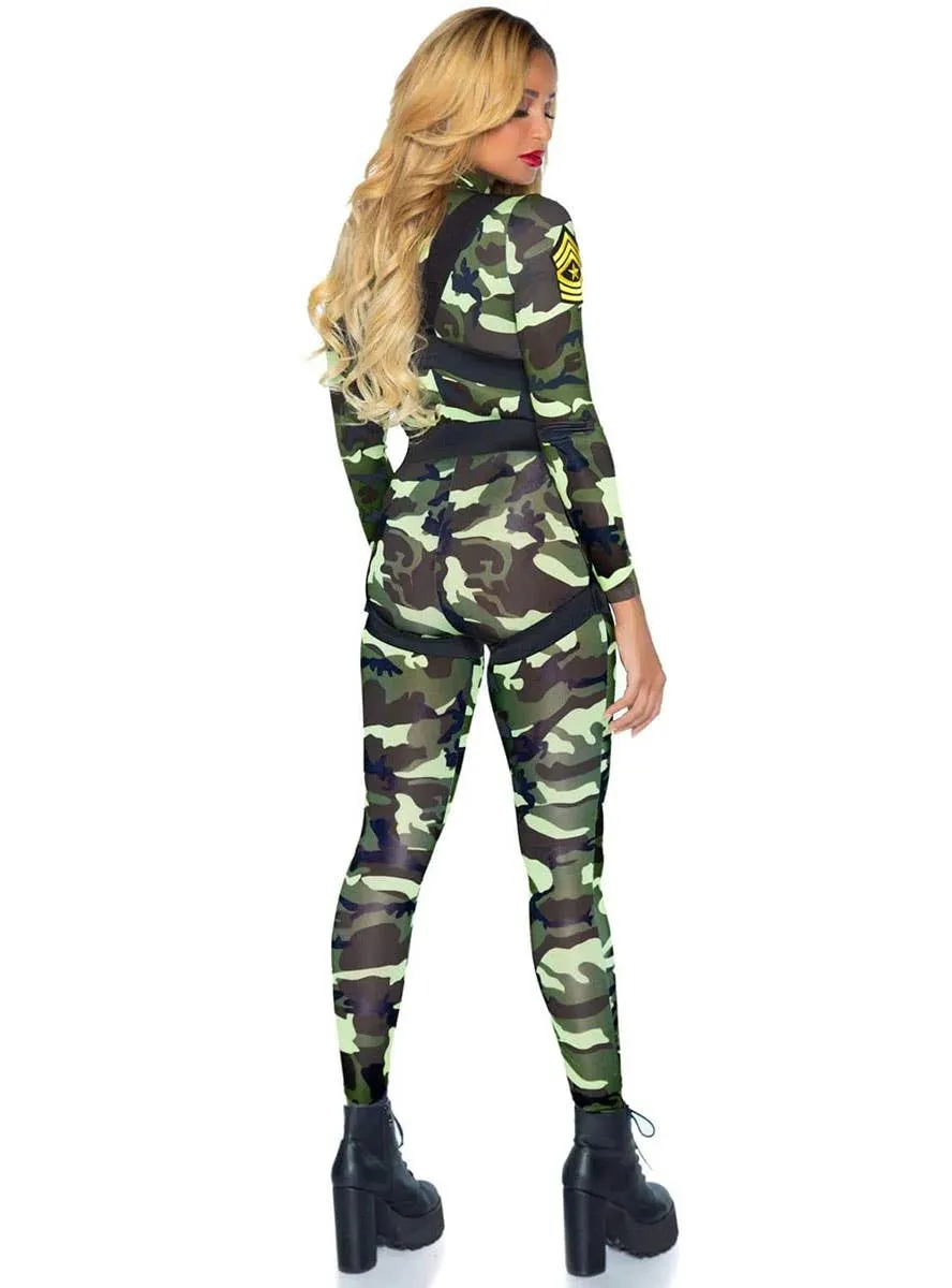 Pretty Paratrooper Sexy Womens Costume
