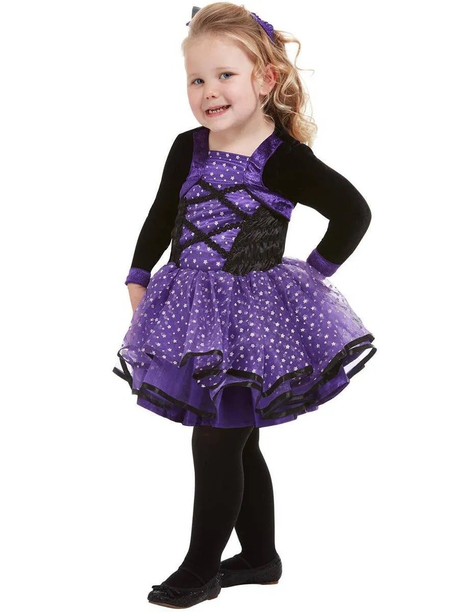 Pretty Star Witch Toddler Girls Halloween Costume
