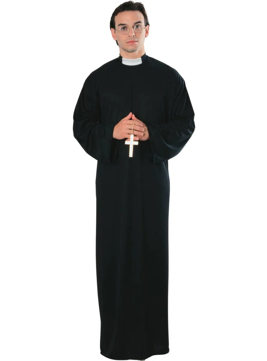Priest Mens Religious Dress Up Costume