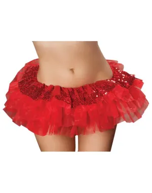 Prima Ballerina Sequined Red Tutu