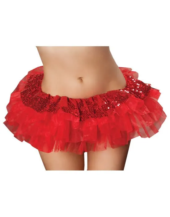 Prima Ballerina Sequined Red Tutu