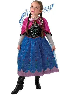 Princess Anna Girls Disney Frozen Costume