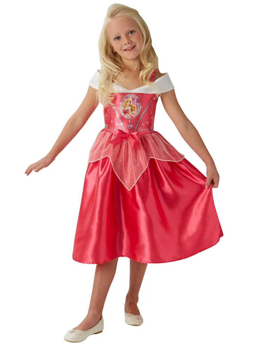 Princess Aurora Girls Sleeping Beauty Fairytale Costume
