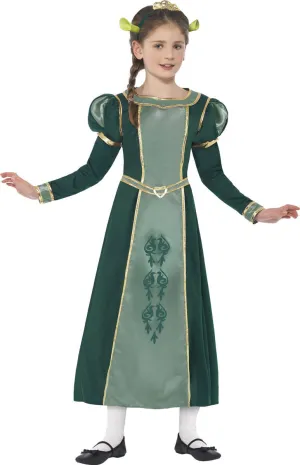 Princess Fiona Girls Shrek Book Week Costume