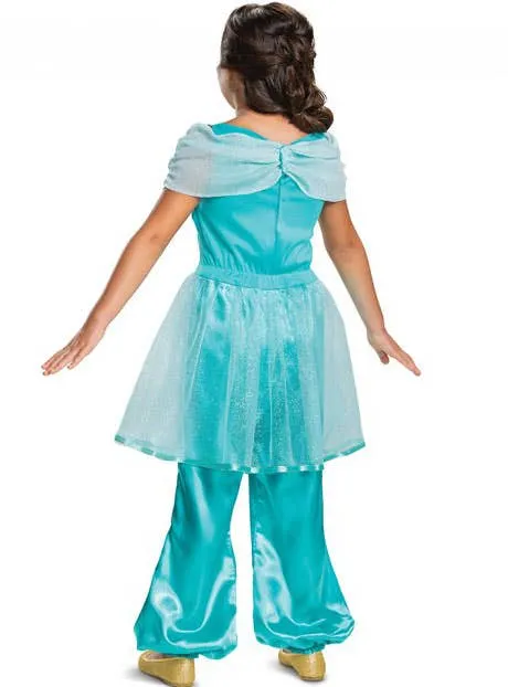 Princess Jasmine Girls Classic Dress Up Costume