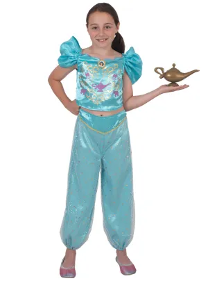 Princess Jasmine Girls Sparkle Disney Princess Costume