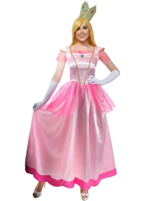 Princess Peaches Style Womens Pink Costume