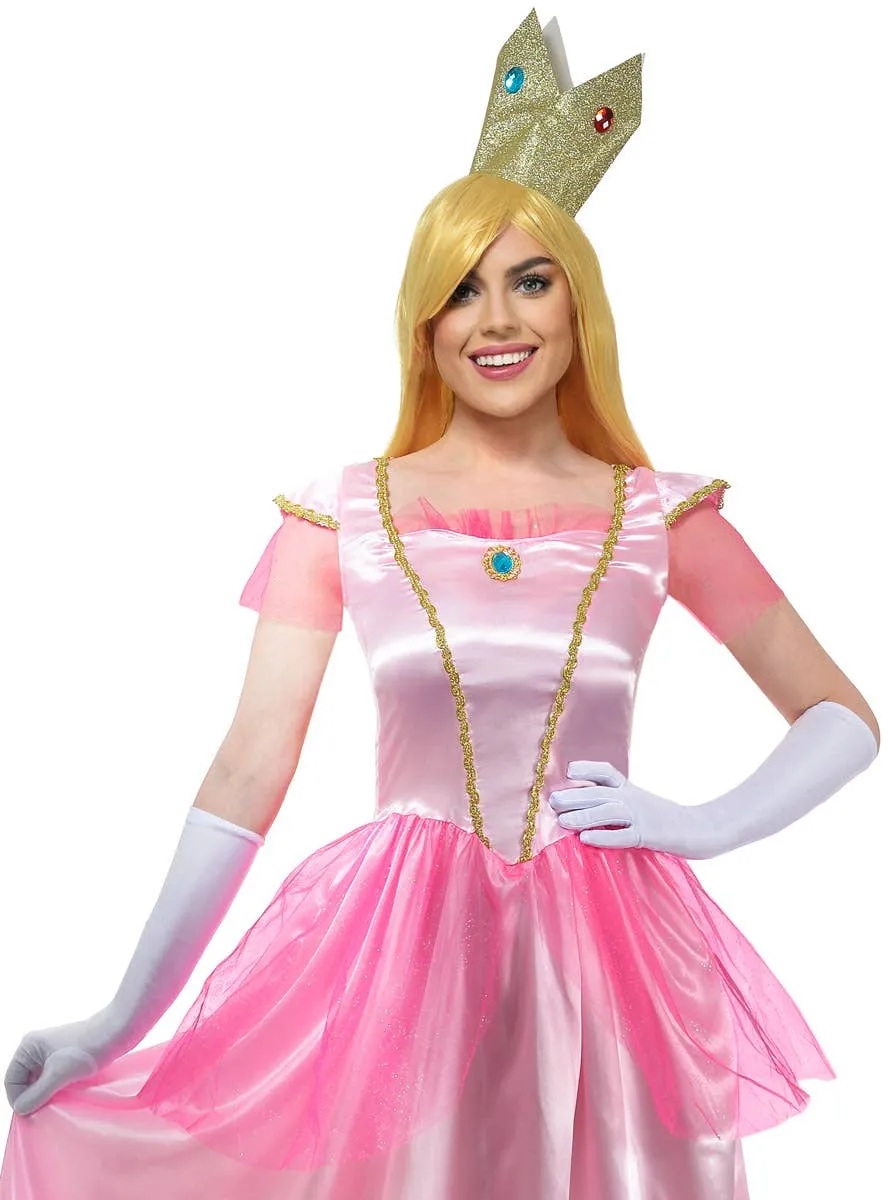 Princess Peaches Style Womens Pink Costume