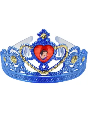 Princess Snow White Girls Blue Costume Tiara