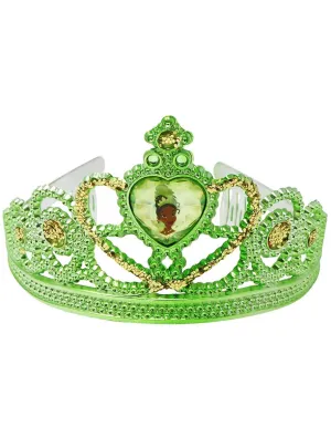 Princess Tiana Girls Green Costume Tiara