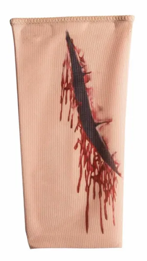 Printed Open Wound Halloween Accessory Sleeve