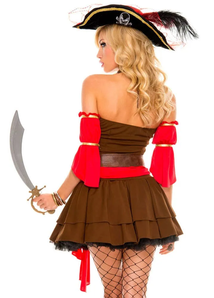 Private Pirate Womens Dress Up Costume