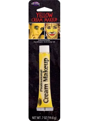 Professional Yellow Cream Costume Makeup