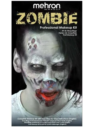 Professional Zombie SFX Halloween Makeup Kit