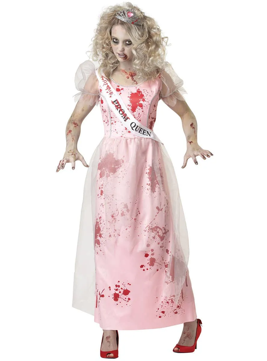 Prom Zombie Womens Halloween Costume
