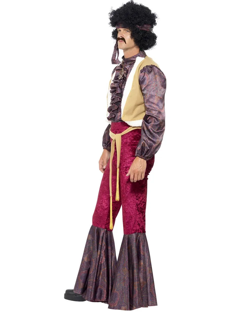 Psychedelic Rocker Mens 70s Costume