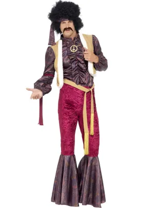 Psychedelic Rocker Mens 70s Costume